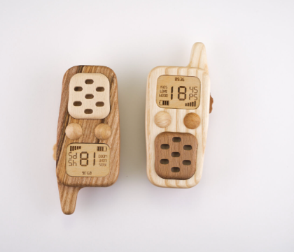 Wooden Walkie Talkies for Kids