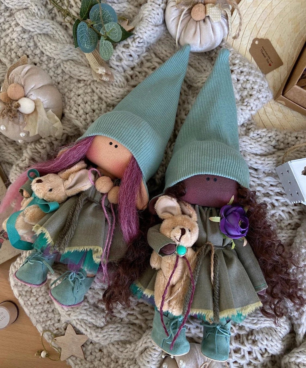 Woodland Fairy Doll Elvia by PoppyBabyCo