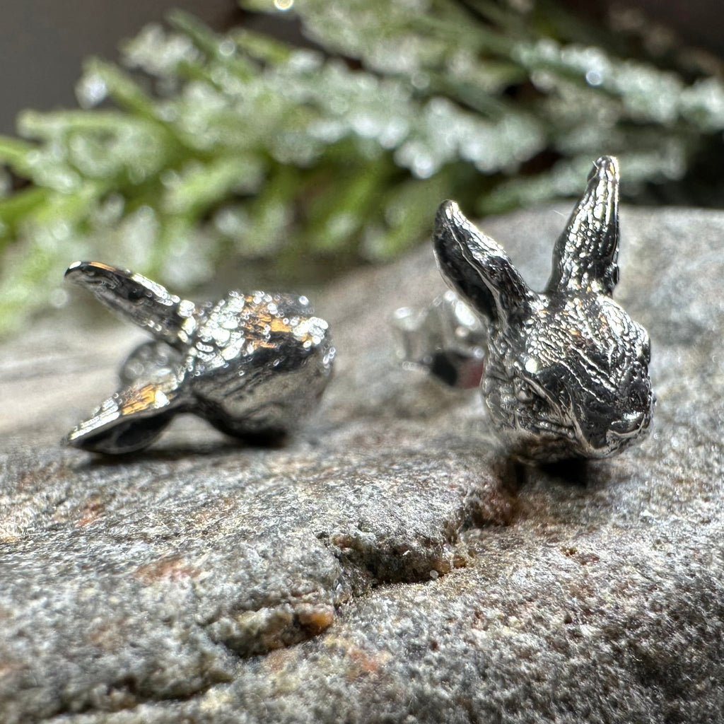 Woodland Rabbit Earrings Post Earrings La Vie Bien Woodland Rabbit Earrings
