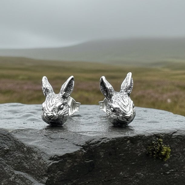 Woodland Rabbit Earrings Post Earrings La Vie Bien Woodland Rabbit Earrings