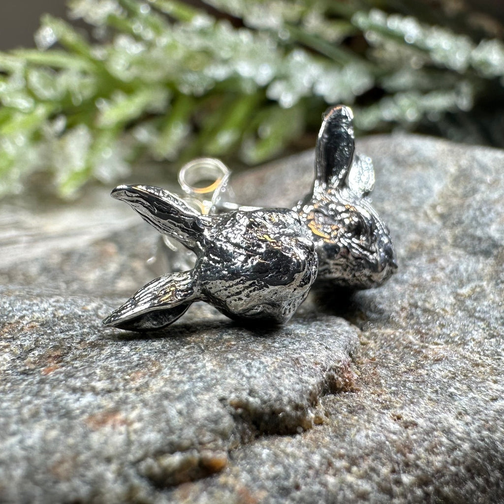 Woodland Rabbit Earrings Post Earrings La Vie Bien Woodland Rabbit Earrings