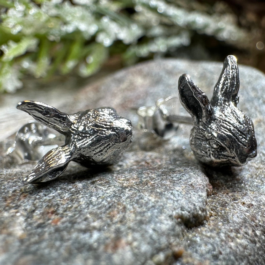 Woodland Rabbit Earrings Post Earrings La Vie Bien Woodland Rabbit Earrings