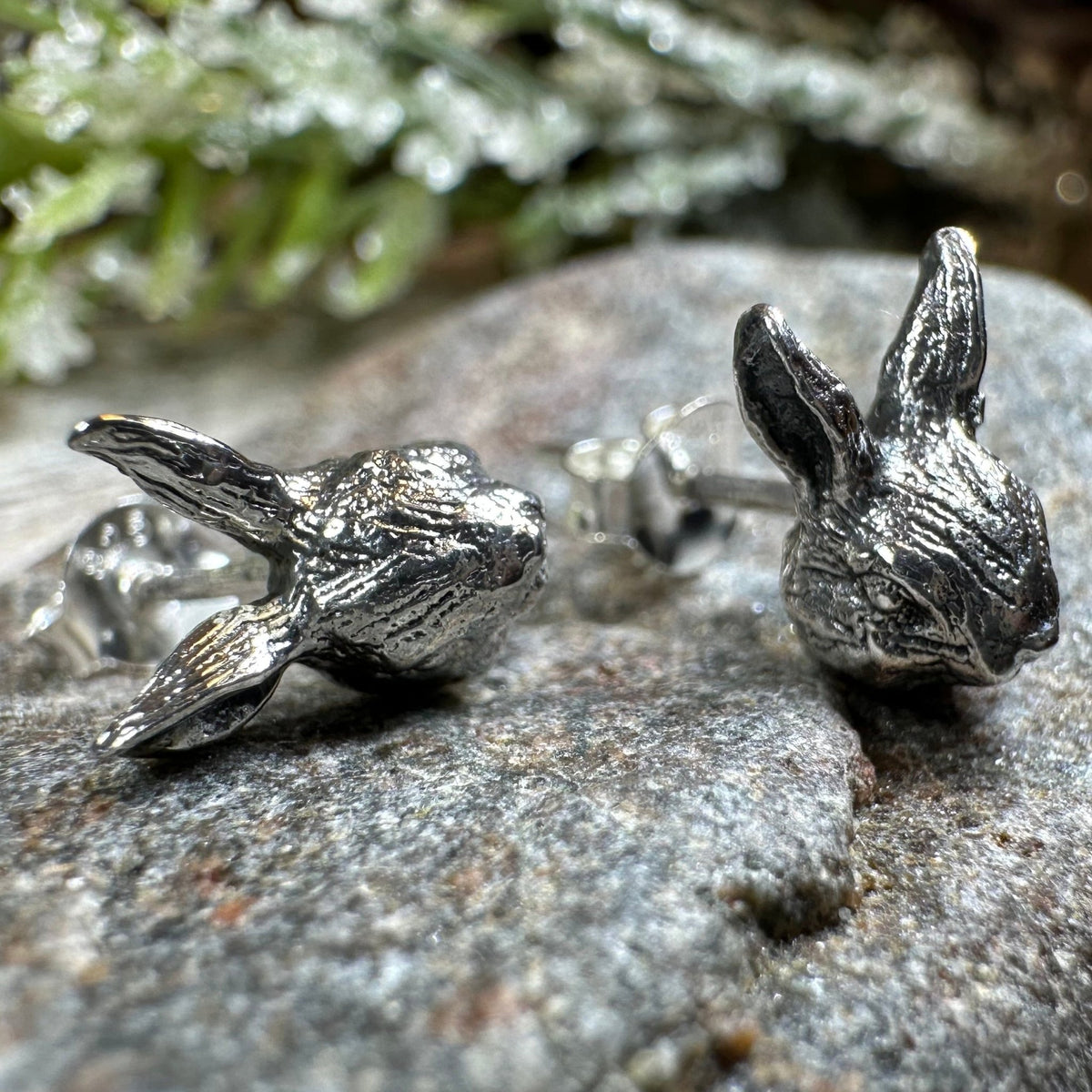 Woodland Rabbit Earrings Post Earrings La Vie Bien Woodland Rabbit Earrings