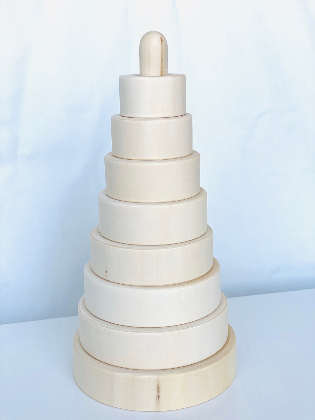 Giant Wooden Stacking Pyramid for DIY