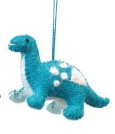 Wool Felt Dinosaur Ornament Ornaments La Vie Bien Wool Felt Dinosaur Ornament