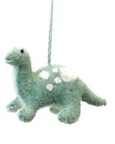 Wool Felt Dinosaur Ornament Ornaments La Vie Bien Wool Felt Dinosaur Ornament