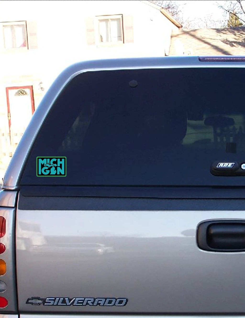 Word Stack - 4" Michigan Sticker by The Michigan Outfitter
