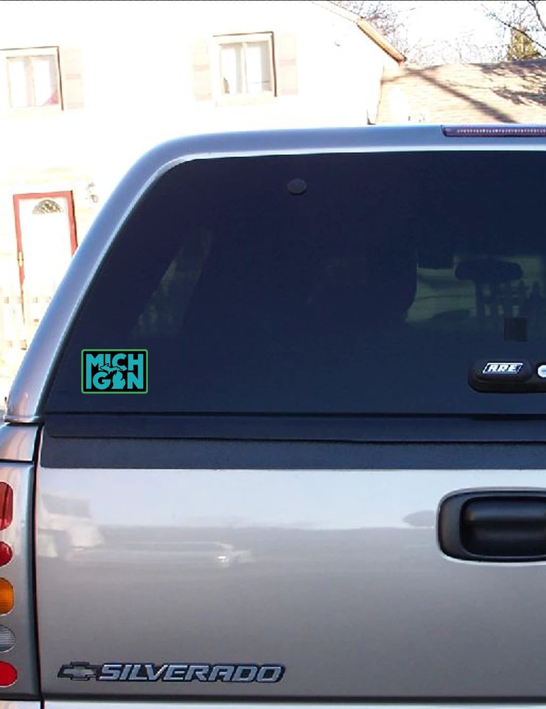 Word Stack - 4" Michigan Sticker by The Michigan Outfitter