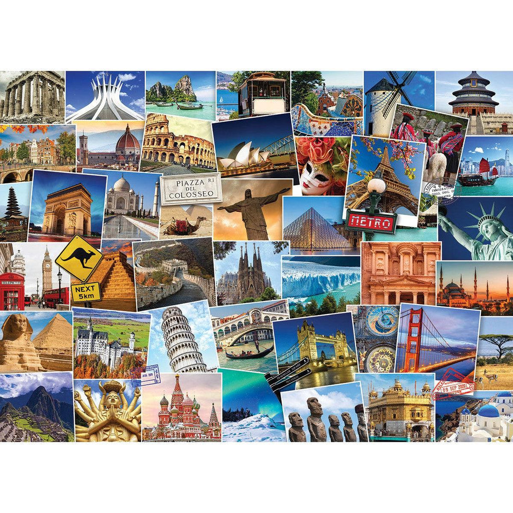 World Globetrotter 1000 Piece Jigsaw Puzzle Eurographics Jigsaw Puzzle La Vie Bien World Globetrotter 1000 Piece Jigsaw Puzzle Eurographics