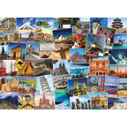 World Globetrotter 1000 Piece Jigsaw Puzzle Eurographics Jigsaw Puzzle La Vie Bien World Globetrotter 1000 Piece Jigsaw Puzzle Eurographics