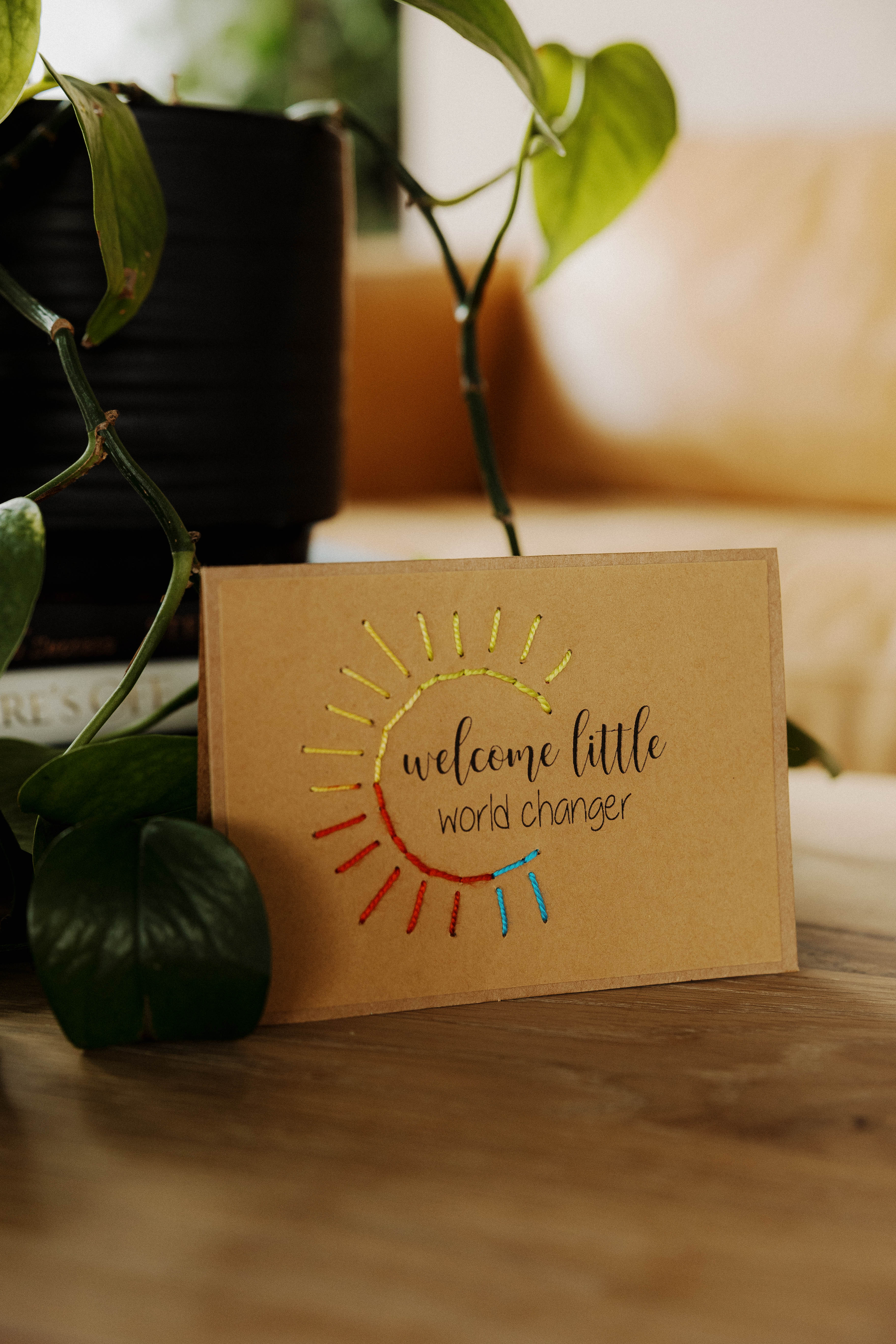 Welcome World Changer Greeting Card