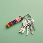 Worry Doll Boho Key Chain | Handmade Multicolor Charm from Guatemala Keychains La Vie Bien Worry Doll Boho Key Chain | Handmade Multicolor Charm from Guatemala