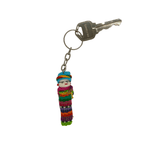 Worry Doll Boho Key Chain | Handmade Multicolor Charm from Guatemala Keychains La Vie Bien Worry Doll Boho Key Chain | Handmade Multicolor Charm from Guatemala