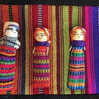 Worry Doll Carry - All Woven Tote - Guatemala Bags La Vie Bien Worry Doll Carry - All Woven Tote - Guatemala