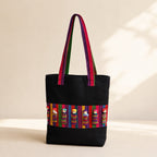 Worry Doll Carry-All Woven Tote - Guatemala Tote La Vie Bien Worry Doll Carry-All Woven Tote - Guatemala