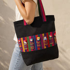 Worry Doll Carry-All Woven Tote - Guatemala Tote La Vie Bien Worry Doll Carry-All Woven Tote - Guatemala