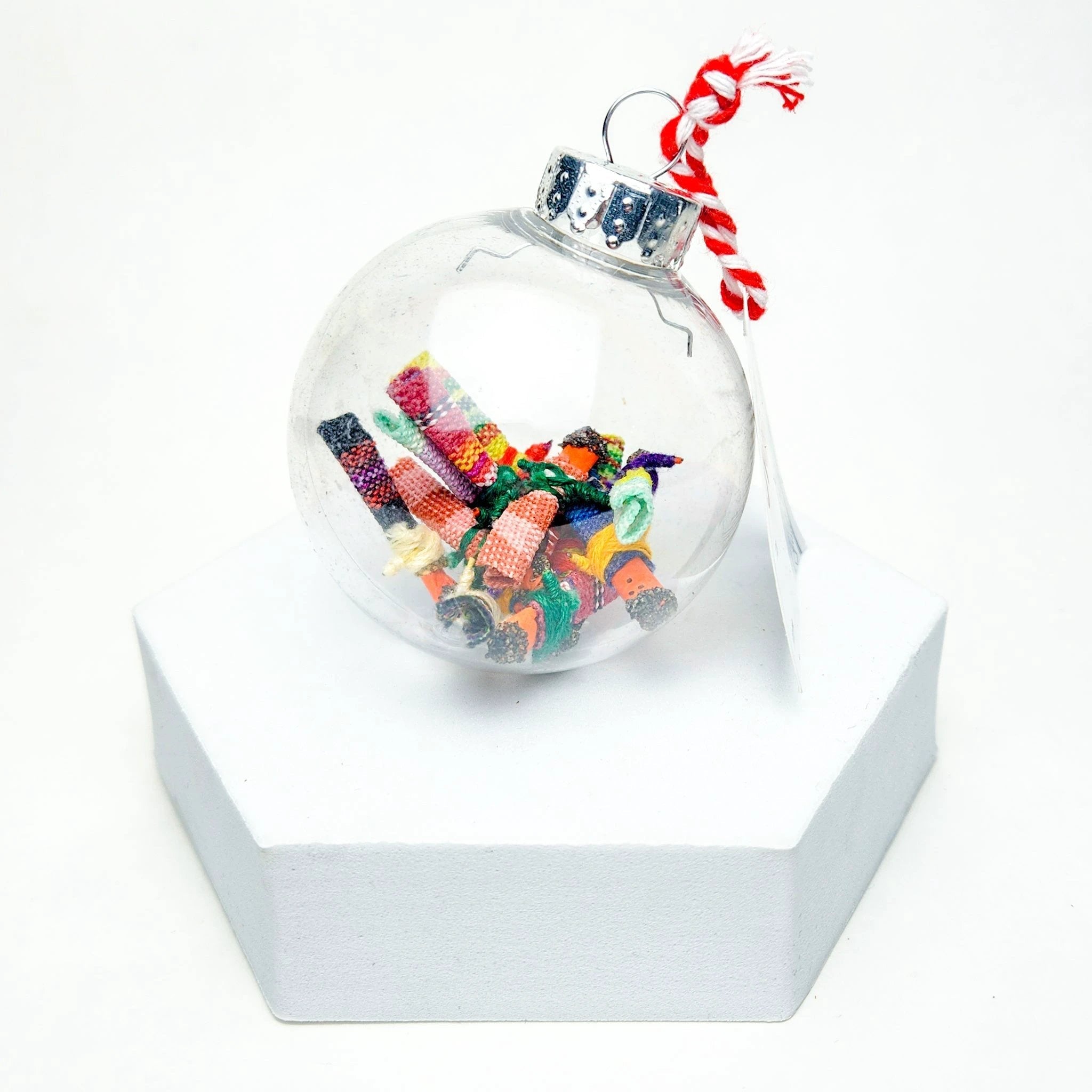 Worry Doll Globe Ornament by Upavim Crafts