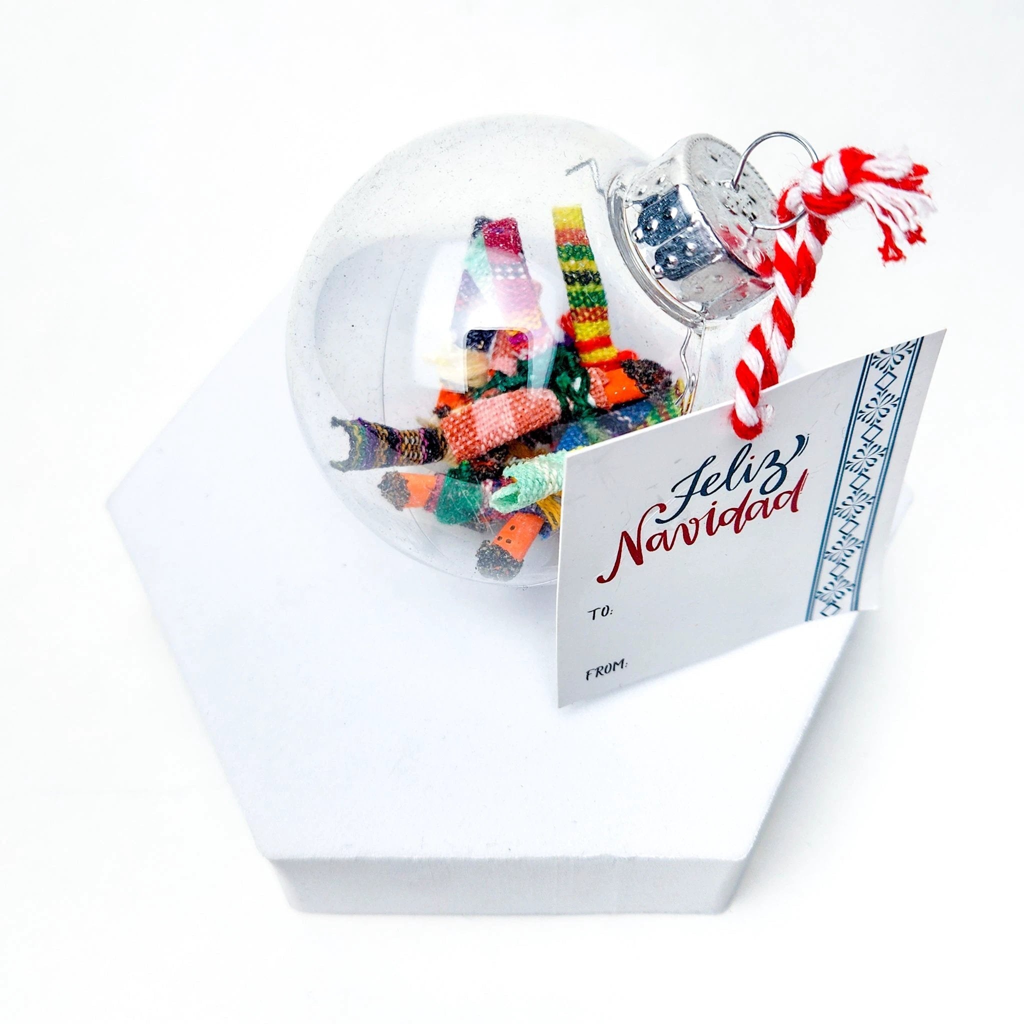 Worry Doll Globe Ornament by Upavim Crafts