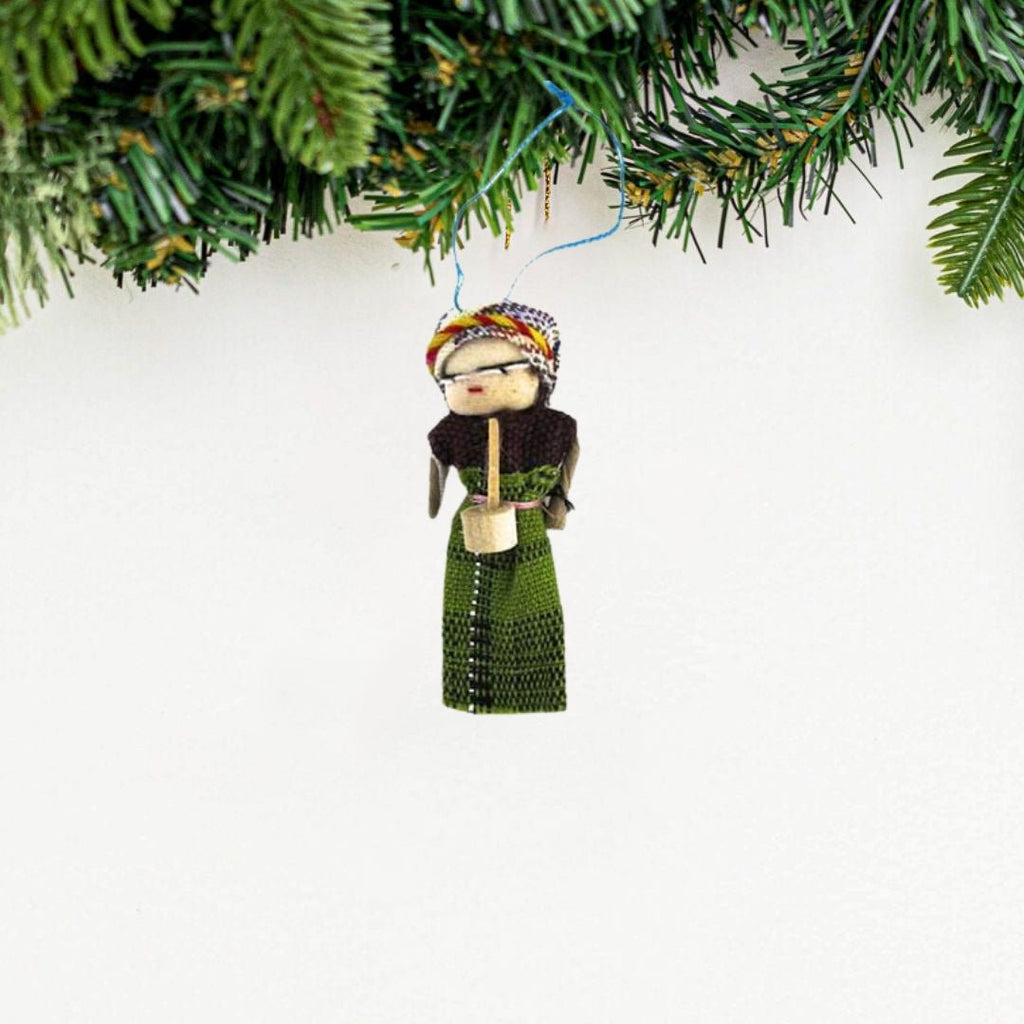 Worry Doll Ornament Holiday La Vie Bien Worry Doll Ornament