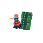 Worry Doll Ornament with Gift Bag + Story - Guatemala Decor La Vie Bien Worry Doll Ornament with Gift Bag + Story - Guatemala