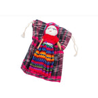 Worry Doll Ornament with Gift Bag + Story - Guatemala Decor La Vie Bien Worry Doll Ornament with Gift Bag + Story - Guatemala