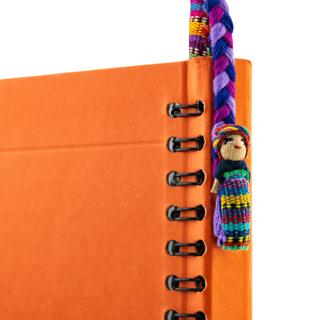 Worry Doll Pen with Sustainable Fabric - Guatemala Accessories La Vie Bien Worry Doll Pen with Sustainable Fabric - Guatemala