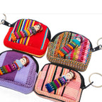 Worry Doll Tiny Bag Keychain | Coin Purse | AirPod Bag - Guatemala Bags La Vie Bien Worry Doll Tiny Bag Keychain | Coin Purse | AirPod Bag - Guatemala
