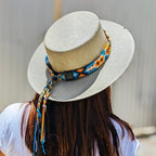 Woven Friendship Adjustable Hat Band Macrame - Mexico Apparel La Vie Bien Woven Friendship Adjustable Hat Band Macrame - Mexico