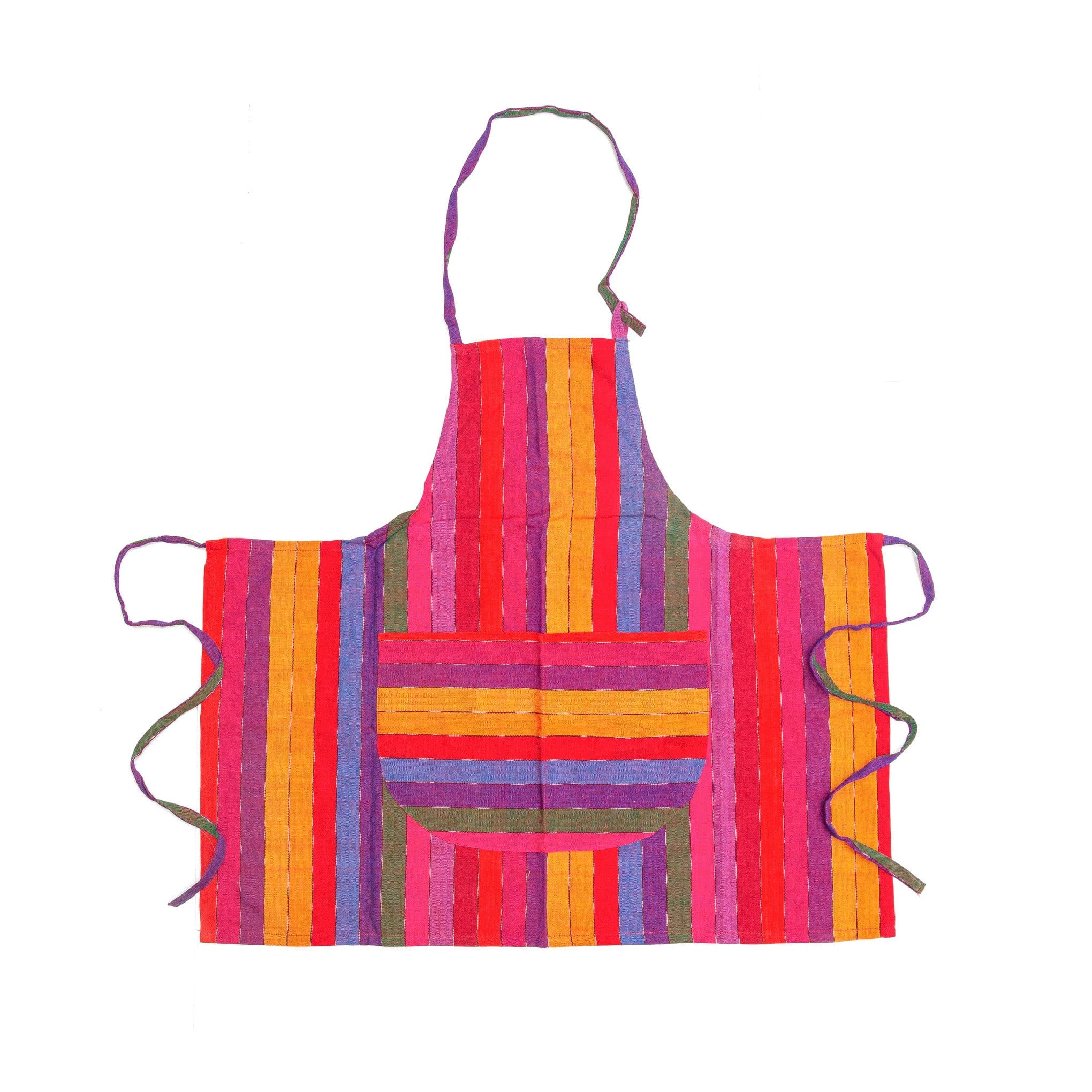 Woven Guatemalan Apron Kitchen - Linens La Vie Bien Woven Guatemalan Apron