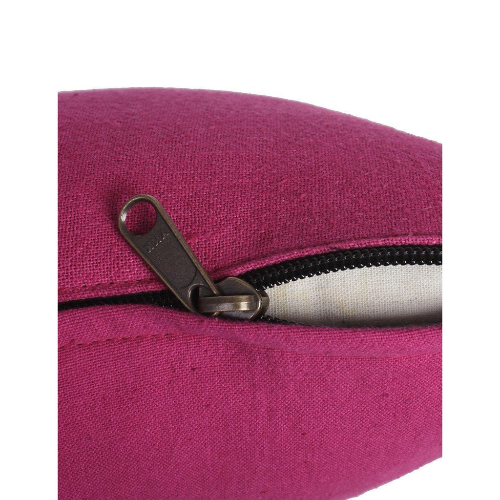 Woven Hmong Fabric Pink Cushion Cover - Thailand Decor La Vie Bien Woven Hmong Fabric Pink Cushion Cover - Thailand