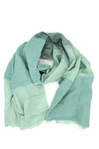 Woven Ocean Block Scarf by Fair Anita
