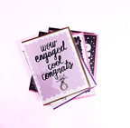 Wow Engaged Cards La Vie Bien Wow Engaged