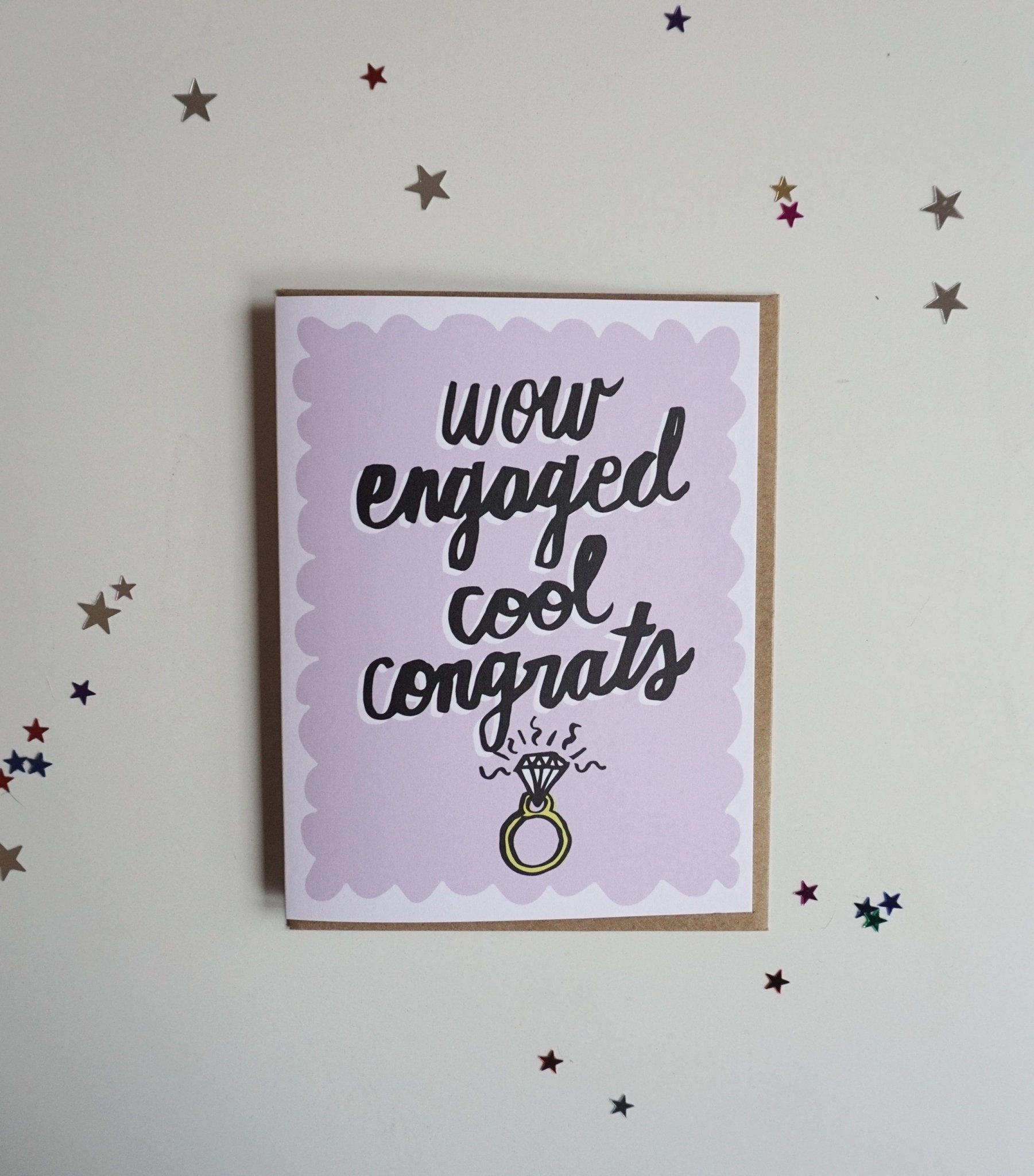 Wow Engaged Cards La Vie Bien Wow Engaged