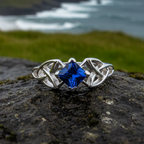 Sylvia Celtic Trinity Knot Ring