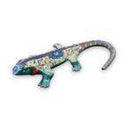 XL Talavera Iguana Statue | Hand - Painted Mexican Ceramic Art Talavera Statue La Vie Bien XL Talavera Iguana Statue | Hand - Painted Mexican Ceramic Art