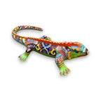 XL Talavera Iguana Statue | Hand - Painted Mexican Ceramic Art Talavera Statue La Vie Bien XL Talavera Iguana Statue | Hand - Painted Mexican Ceramic Art