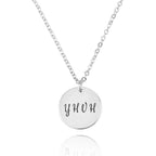 Yahweh Disk Necklace La Vie Bien Yahweh Disk Necklace