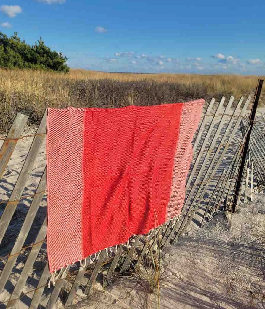 "Yansima" 100% Premium hand woven Turkish Cotton bath towel by Kalkedon Towels