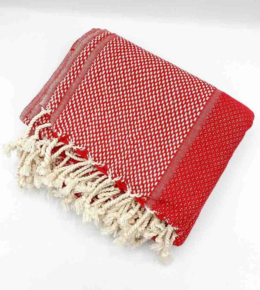 "Yansima" 100% Premium hand woven Turkish Cotton bath towel by Kalkedon Towels