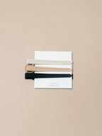 Yarrow Hair Clips - Cacao by NAT + NOOR
