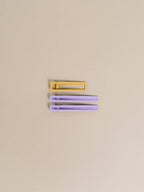 Yarrow Hair Clips - Lilac + Mustard by NAT + NOOR
