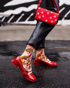 Year of the Dragon Sheer Crew Sock by Sock Candy