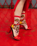 Year of the Dragon Sheer Crew Sock by Sock Candy
