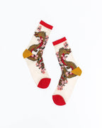 Year of the Dragon Sheer Crew Sock by Sock Candy