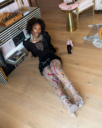 Year of the Dragon Sheer Tights by Sock Candy