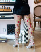 Year of the Dragon Sheer Tights by Sock Candy