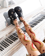 Year of the Dragon Sheer Tights by Sock Candy