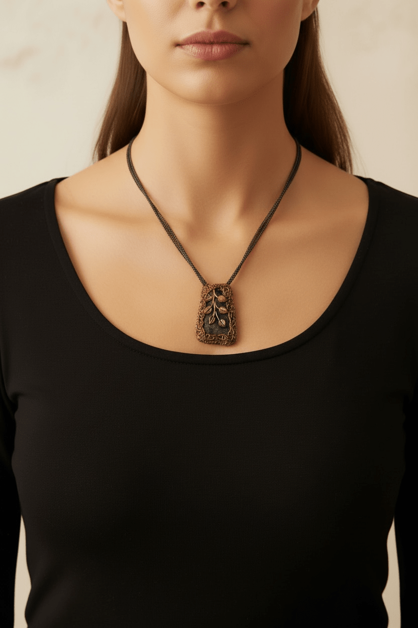 Yellow Agate Necklace Necklaces La Vie Bien Yellow Agate Necklace