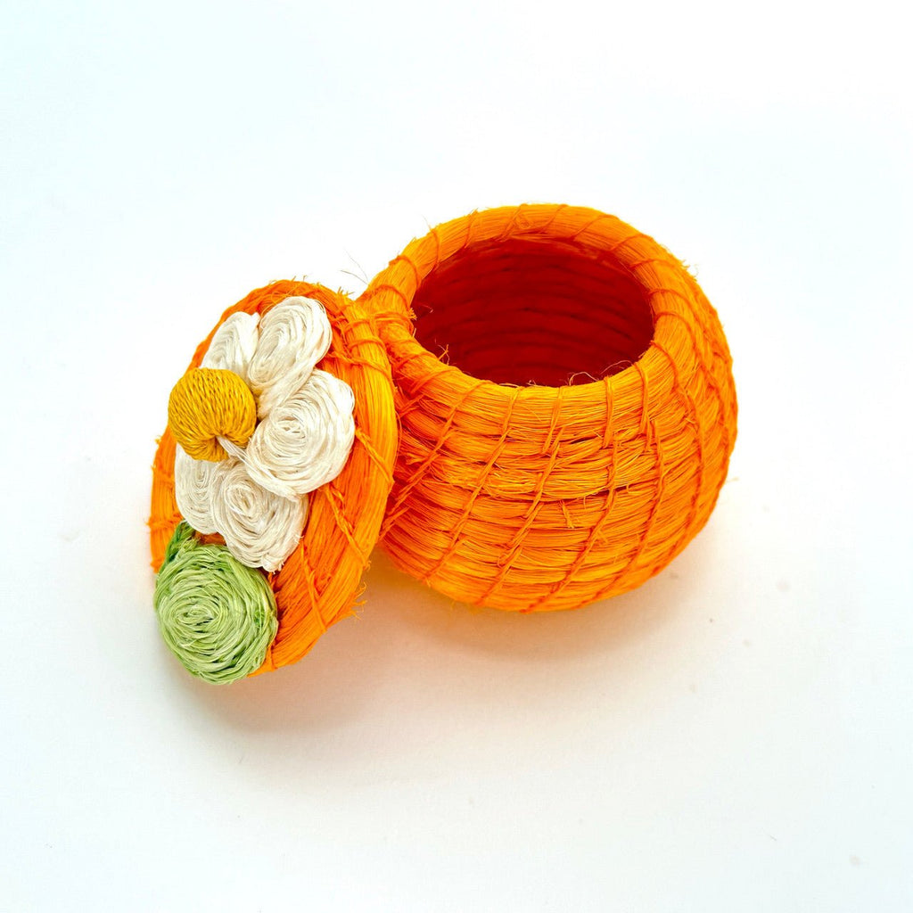 Yellow Daisy Tiny Basket La Vie Bien Yellow Daisy Tiny Basket