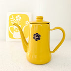 Yellow Teapot Swedish Dishcloth Swedish Dishcloths La Vie Bien Yellow Teapot Swedish Dishcloth
